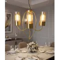 Závěsný lustr Versailles 60 cm zlatý