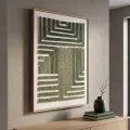 Obraz Canvas 60x80 cm zelený/hnědý