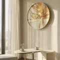 Nástěnné hodiny Glass Toply 80 cm vícebarevné/zlaté