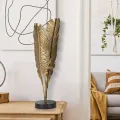 Stolní lampa Palm 64 cm zlatá