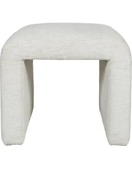 Taburet Leith 53,5 cm bílý