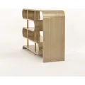Designový konzolový stolek Stilig ST962 122 cm hnědý/zlatý