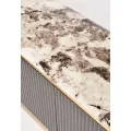 TV stolek Stilig ST916 200 cm mramor/grafit/zlatý