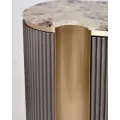 Komoda Stilig ST917 158 cm grafit/zlatá/mramor