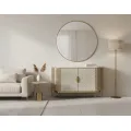 Komoda Stilig 150 cm slonovinová/zlatá
