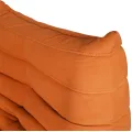 Designové křeslo Nua samet oranžové