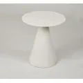 Odkládací stolek Florence 40 cm z masivu bílý