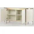 Komoda Stilig 180 cm mramor/béžová