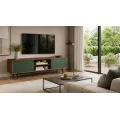 TV stolek Stilig ST153 200 cm ořech/zelený