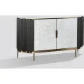 Komoda Stilig ST906 150 cm grafit/krémová/zlatá