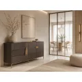 Komoda Stilig ST102 160 cm grafit/zlatá