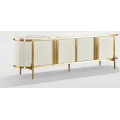 TV stolek Stilig 200 cm mramor/béžový