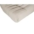 Designové křeslo Nua samet béžové