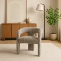 Designové čalouněné jídelní křeslo Leith vícebarevné