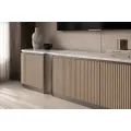 TV stolek Stilig ST916C 200 cm mramor/béžový/nikl