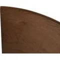 Noční stolek Modig M36 50 cm umělá kůže hnědý/mramor