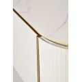 TV stolek Stilig ST120 200 cm ecru/zlatý/mramor