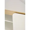 TV stolek Stilig ST120 200 cm ecru/zlatý/mramor