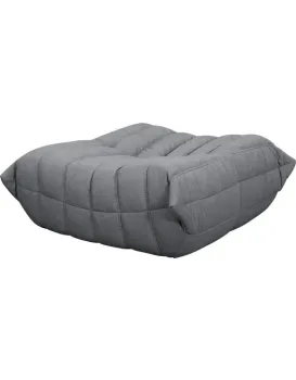 Taburet Nua 86 cm samet šedý