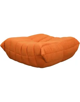 Taburet Nua 86 cm samet oranžový
