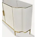 Komoda Stilig ST906C 150 cm krémová/zlatá