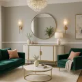 Komoda Stilig ST906C 150 cm krémová/zlatá