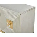 Komoda Stilig ST363 100 cm šampaňská/zlatá