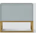 Komoda Stilig ST363 100 cm šampaňská/zlatá
