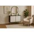 Komoda Stilig ST908 110 cm grafit/krémová