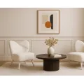 Designové křeslo Leith lounge bouclé béžové