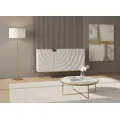 Komoda Stilig ST321 150 cm ecru/zlatá/mramor