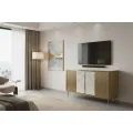 Komoda Stilig ST909 160 cm zlatá/slonovinová