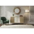 Komoda Stilig ST909 160 cm zlatá/slonovinová