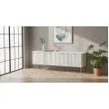 TV stolek Stilig ST709 200 cm bílý/zlatý