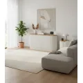 Odkládací stolek Stilig ST581 40 cm z masivu ecru/jilm