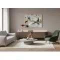TV stolek Silario 220 cm ořech/mramor