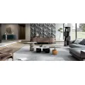 TV stolek Sileno 200 cm ořech/černý
