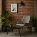 Designová jídelní židle Adesso šedá/černá