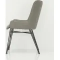 Designová jídelní židle Adesso šedá/černá