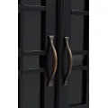 Komoda Avola 178 cm z masivu černá