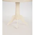Kulatý jídelní stůl Rimini 90 cm z masivu krémový