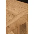 Komoda Indus 117 cm z masivu dub přírodní/grafit