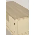 TV stolek Rimini 120 cm z masivu krémový