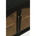 Komoda Avola 244 cm z masivu černá
