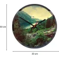 Nástěnné hodiny Panorama barevné