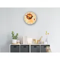 Dětské nástěnné hodiny Ami Lev 30 cm vícebarevné