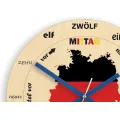 Nástěnné hodiny Germany hnědé