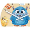 Dětské nástěnné hodiny Ami Příšerky 30 cm vícebarevné