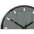 Nástěnné hodiny Rolo 30 cm šedé
