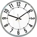 Nástěnné hodiny Oskar 30 cm bílé/šedé